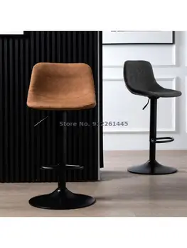 כיסא בר גבוה רגל השרפרף מרים בר כיסא בר שרפרף ביתיים כיסא מודרני ברזל פשוטים בר הכיסא
