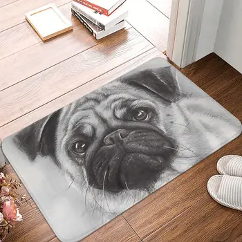כלבים עיצוב שטיחון לאמבטיה לפוג ציור שטיחון למטבח שטיח חיצוני השטיח קישוט הבית