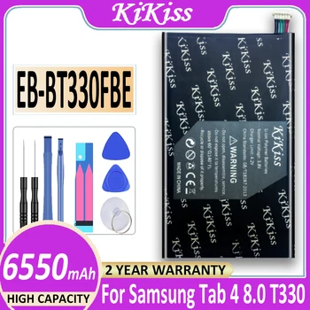 כלי חינם 6550mAh עבור Samsung GALAXY Tab 4 8.0 T330 SM T331 T331C T335 לוח Li-ion Polymer Battery EB-BT330FBE +מסלול לא.