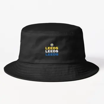 לידס דלי כובע דלי כובע קיץ מזדמנים Mens כובעים שחורים אופנה ספורט היפ הופ חיצוני שמש דגים נשים דייגים בנים