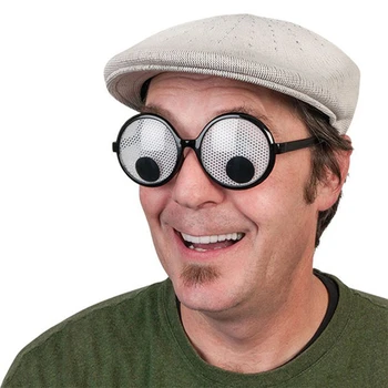 ליל כל הקדושים יצירתי מצחיק משקפיים רועדות העיניים משקפיים חידוש מסתובב משקפיים ילדים מסיבת בידור Cosplay אביזרים, צעצועים