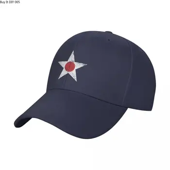 לנו חיל האויר USAAC Roundel כובע בייסבול, כובעים כובע בייסבול קשה כובע גדול גודל הכובע מותאם אישית כובע גברים כובע נשים