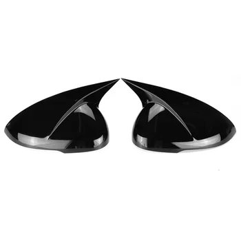 מ ' בסגנון מכונית שחור מבריק, מראה אחורית כיסוי לקצץ מסגרת המראה בצד כובעים עבור KIA K5 אופטימה 2020 2021 2022