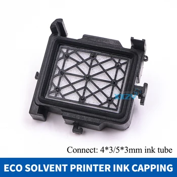 מדפסת ממס Eco Epson DX5/DX7 ראש ההדפסה דיו מכסה עבור מדפסת בפורמט רחב דיו מכסת