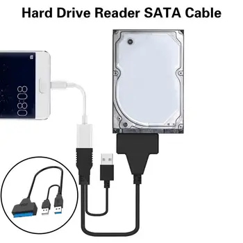 מהר שידור קומפקטי כפול USB 3.0 ל-SATA כבל אביזרי מחשב