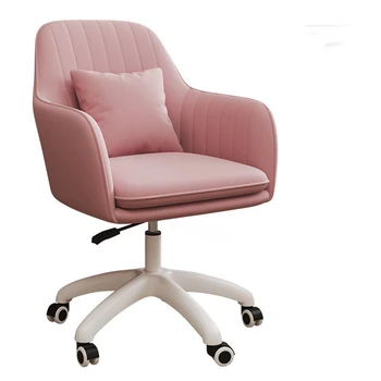 מודרני פלנל המשרד כסאות ריהוט משרדי בנוח להרים סיבוב כיסא המחשב פנאי יצירתי ורוד המשחקים הכיסא
