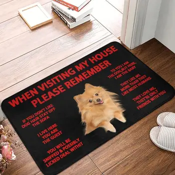 מותאם אישית פומרניאן שפיץ שטיחון נגד החלקה הכניסה מטבח אמבטיה הדלת שטיח הרצפה בסלון שטיח שטיח Footpad