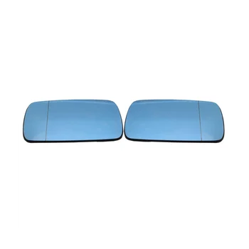 מחומם לצד המראה האחורית זכוכית אנטי ערפל דלת כנף המראה גיליון BMW E46 1998-2006 51168250437 51168250438