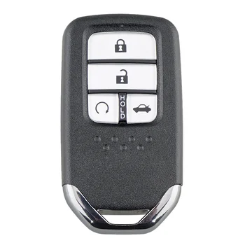 מכונית Smart Remote Key 4 כפתורים 43 הרץ ID47 צ ' יפ מתאים הונדה סיוויק 2014-2017