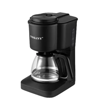 מכונת קפה - 6 כוס קפה בטפטוף מכונת קפה ברוור מכונה עם תרמי Carafe רטרו מכונות קפה עבור הבית & Office