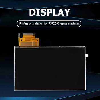 מסך LCD אביזרי התקנה קלה תואם עבור PSP 2000/2001/2003/2004 מקצועי תצוגת LCD חלקי חילוף