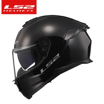 מקורי LS2 FF808 אופנוע קסדה ls2 מלא, קסדות פנים kaciga casco מוטו capacete עם ערפל-מערכת חינם