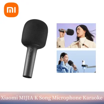 מקורי Xiaomi MIJIA K השיר מיקרופון קריוקי Bluetooth המיקרופון מחובר צליל סטריאו שבב DSP ביטול רעש