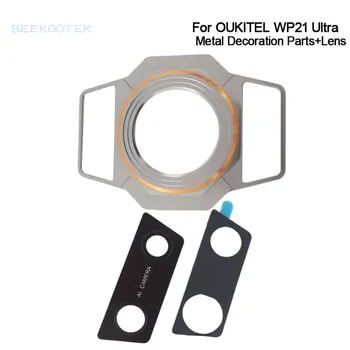מקורי חדש OUKITEL WP21 אולטרה מצלמה אחורית מתכת קישוט חלקים עם ראיית לילה עדשת המצלמה על Oukitel WP21 אולטרה טלפון