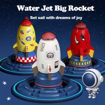 משגר טילים צעצועים חיצונית טילים לחץ מים מרים ממטרה צעצוע כיף אינטראקציה בגן הדשא תרסיס מים צעצועים לילדים