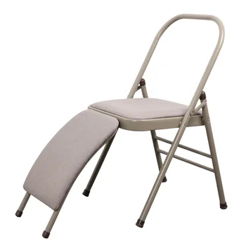 מתקפל יוגה הכיסא כושר ספורט מקורה רב תפקודי מקצועי מתקפל אימון יוגה כסא עם תמיכה המותני