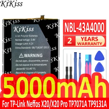 נשקי לי 5000mAh NBL-43A4000 סוללה עבור TP-Link Neffos X20/X20 Pro X20Pro TP7071A TP9131A חדש טלפון נייד סוללה + כלים חינם