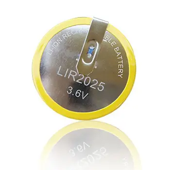סוללות כפתור תא מטבע אלקליין סוללות LIR2025 סוללה נטענת 3.6 V שלט מפתח המכונית כיסוי עבור לצפות צעצועים מרחוק