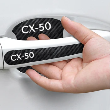 עבור מאזדה CX-50 CX50 ידית הדלת מדבקות מגן עמיד בפני שריטות דקורטיבית מדבקה לדלת היד קו להתמודד עם מגן מדבקה