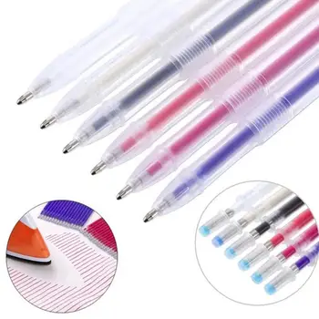 עט סימון שימושי חום ניתן למחיקה בד סימון עט עם מילוי קל משקל בד עט