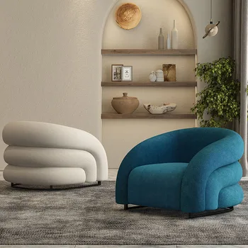 עיצוב נורדי כסאות ארגונומיים הסלון הספה הרצפה זרוע הכורסה כיסא מבוגרים יוקרה מודרנית Fauteuil סלון ריהוט הבית