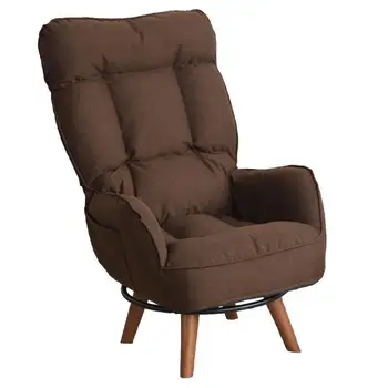 עכשווי המסתובב מבטא זרוע הכיסא הביתה הרהיטים בסלון שכיבה מתקפל ספה כורסה נמוכה הכסא המסתובב קשישים