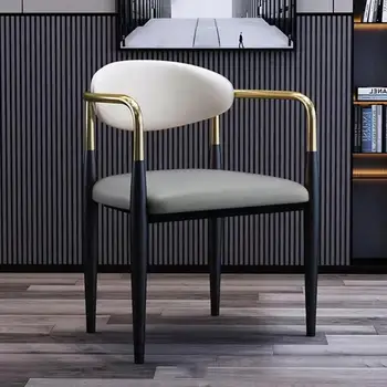עץ ארגונומי מרגיע כסאות אוכל בעיצוב סלון יוקרה שידה כיסא משרדי מחשב מודרני Cadeira עיצוב רהיטים XY50DC