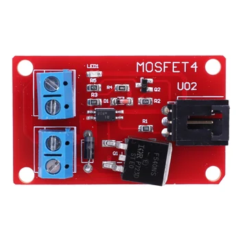 ערוץ 1 מתגים אלקטרוניים MOSFET מודול מתג IRF540 חשמלי בניין מתג כונן מוטורי דימר