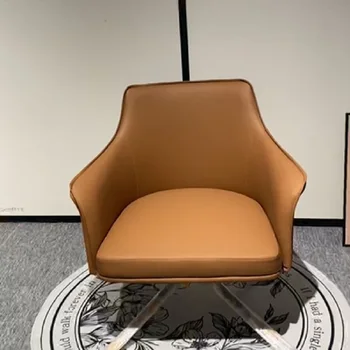 פנאי הכסא המסתובב אדם יחיד ספת מעצבים אור יוקרה יחידה קטנה בסלון דיון מודרני מינימליסטי יצירתיות