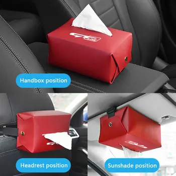 פנימי תלוי תיבת נייר שקית אחסון עבור קיה GT קו K2 Sportage סטינגר סורנטו Ceed הנשמה סורנטו VENGA KX5 K4 K3 אביזרים