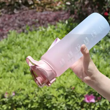 פרסום צבע, בקבוק מים חמים חלבית כוס הסיטוניים נייד שותה בקבוק עבור נסיעות חיצונית חדר כושר לשימוש חוזר 1000ml