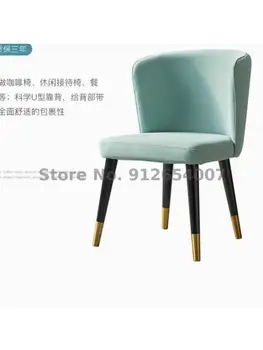 פשוט פוסט-מודרני האוכל הכיסא אור יוקרה בד רשת אדום ההגירה הכיסא נורדי עץ מלא בחזרה בכיסא אופנה Cafsimple Poste הכיסא