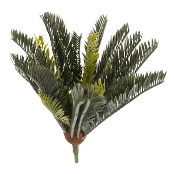צמחים טרופיים דקל מלאכותי עץ פלסטיק עלים דקל ירוק Monstera קוקוס ליפס