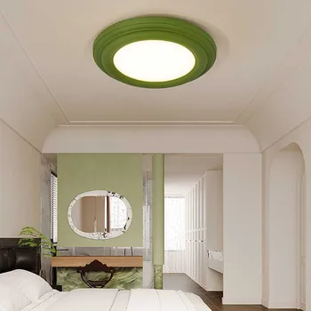 צרפתי מינימליסטי מנורת תקרה מחקר השינה High-end נורדי במעבר אור יצירתי בכניסה Zyrandole Sufitowe קישוטי בית