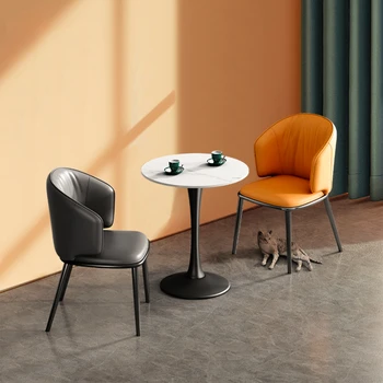קבלה ומתן עגול קטן שולחן מרפסת מלבנית פשוטה שולחן חלב, תה, קפה בר, שולחנות וכיסאות