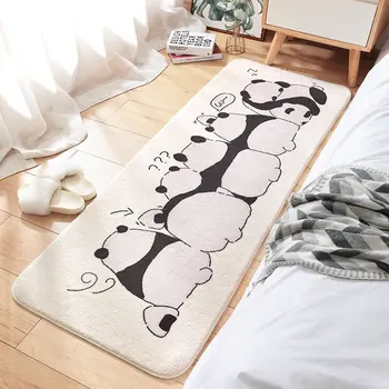 קריקטורה יצירתי שינה ארוכה השטיח סופר-צפיפות פלאפי ליד המיטה שטיח עם סופג החלקה האמבטיה שטיח שטיחים שטח