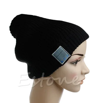 רך כובע כפת אלחוטית Bluetooth תואם חכם כובע אוזניות אוזניות E1YA