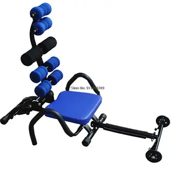 תכליתי כפיפות הספסל פרקדן לוח Ab Coaster הכיסא פוש-אפ חזה בטן הרגל למתוח רכיבה על אופניים סרוו ציוד כושר